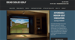 Desktop Screenshot of deadsolidgolf.com